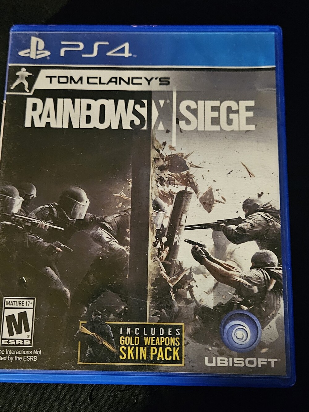 Sony PS4 Tom Clancy's Rainbows X Siege - Blue Case